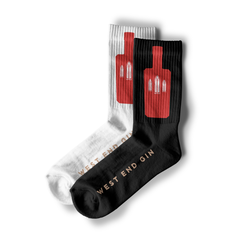 West End Gin Socks
