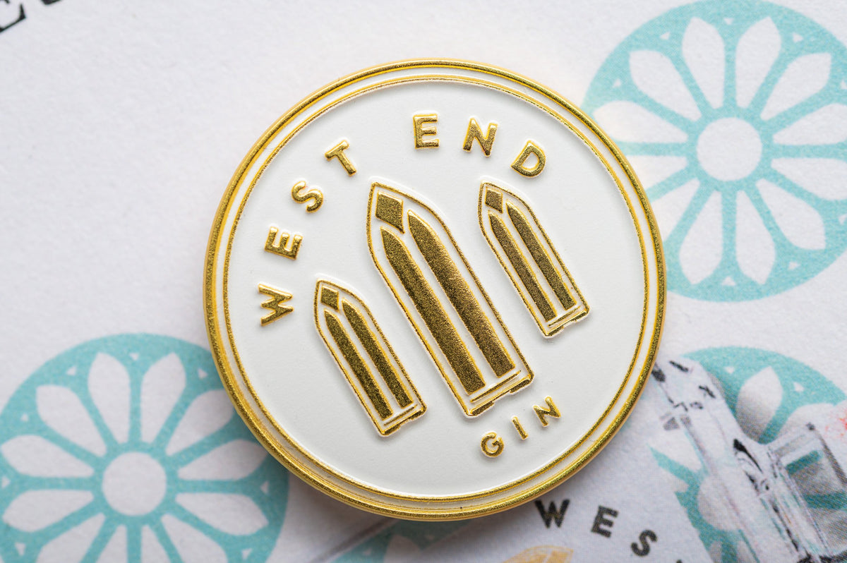 West End Gin Pin