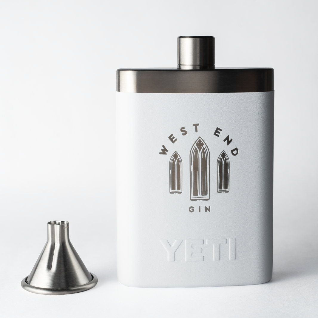 West End Gin x YETI Flask